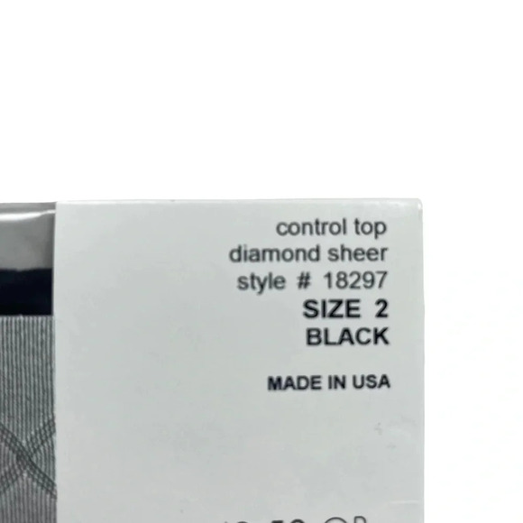 Hue Gotta Have it! Fabolous Fashion Sheers Bundle Size 2 • Nude Blush, Black - Picture 5 of 6